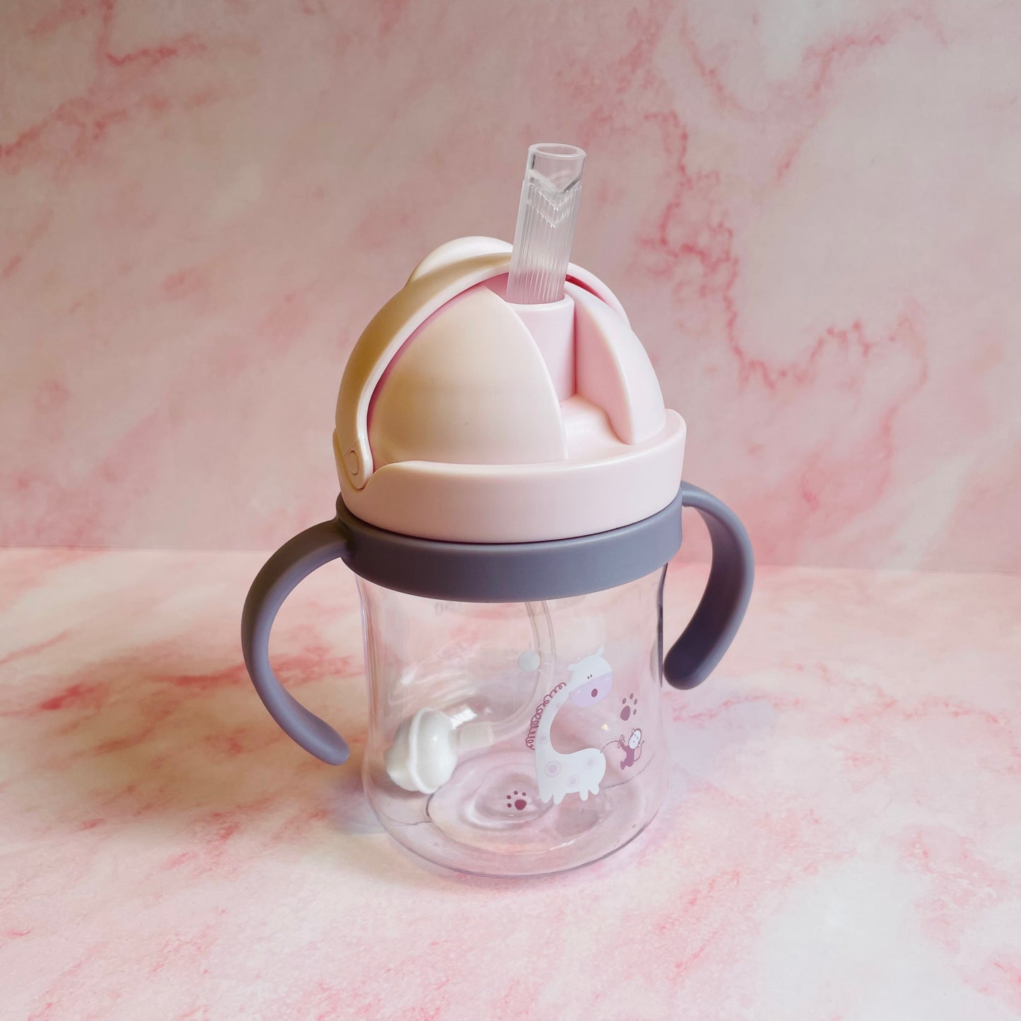 Vaso antiderrame con bombilla 250 ml