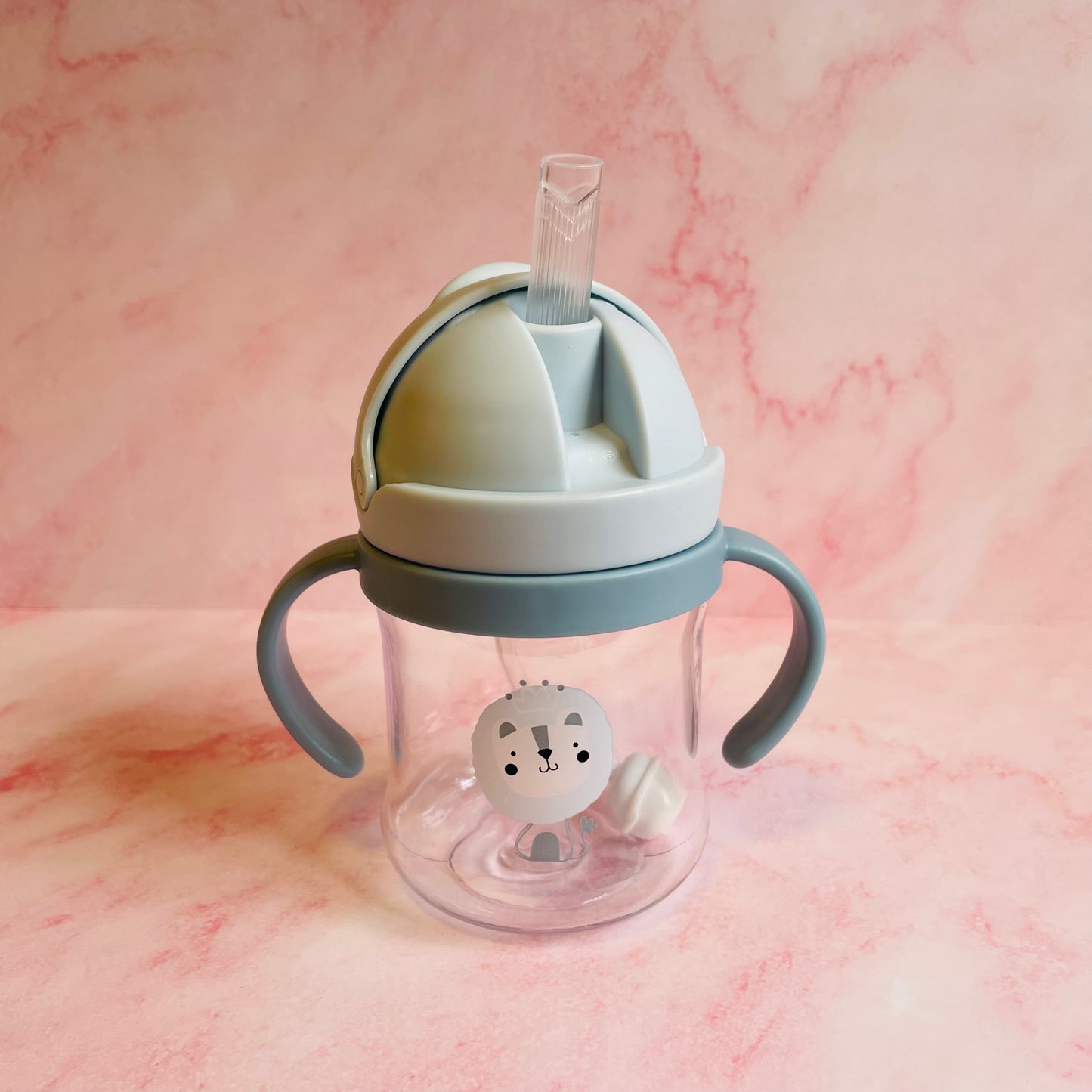 Vaso antiderrame con bombilla 250 ml